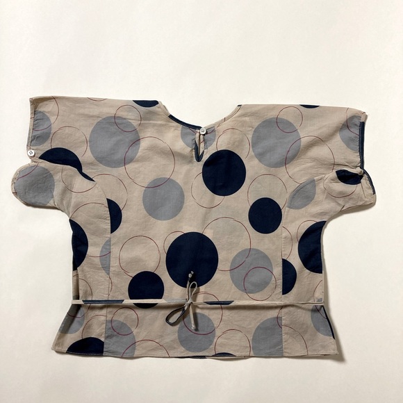 Marni NWT Kids Indigo Cotton Printed Top Size 6 - Picture 4 of 8